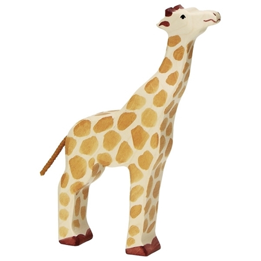Слика на Жирафа со подигната глава