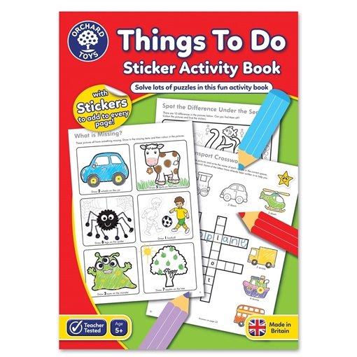Слика на Things To Do Activity Book