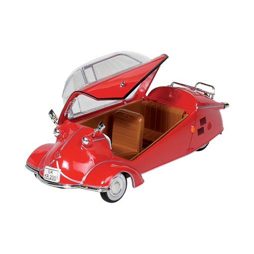 Слика на Messerschmitt Cabin Scooter KR 200 (1957) - Red, 1:18, L= 16 cm