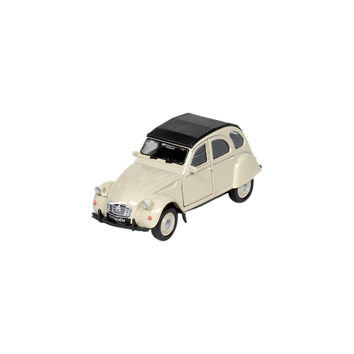 Слика на Citroen 2CV  cream, (1979), die-cast, 1:34-39, 11,7 cm