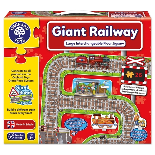 Слика на Giant Railway Jigsaw