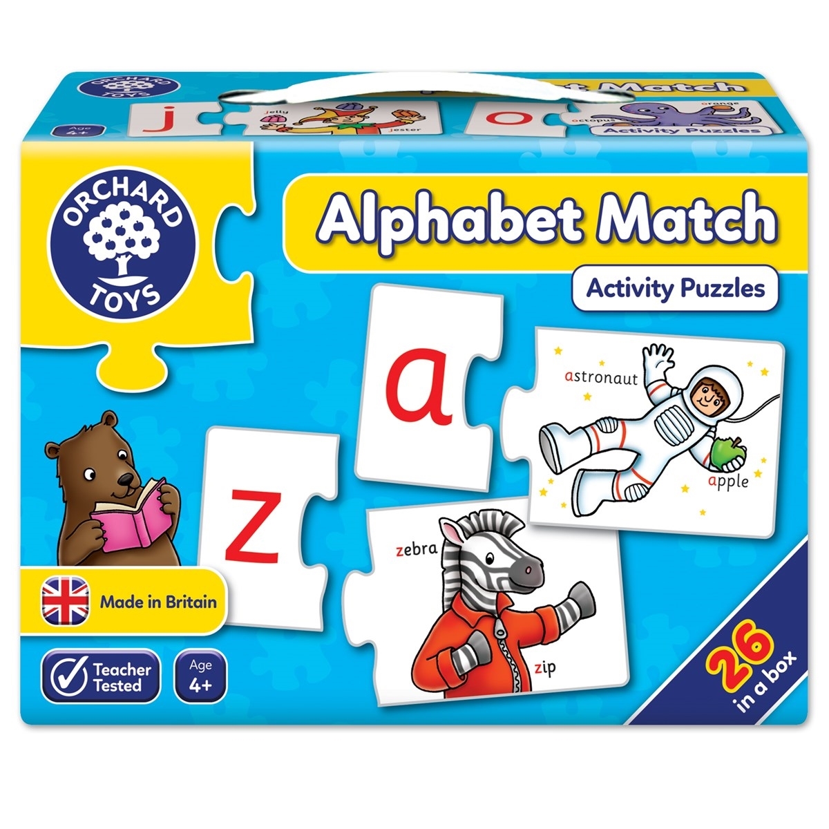 Story box toys and books. Alphabet Match Jigsaw Puzzle