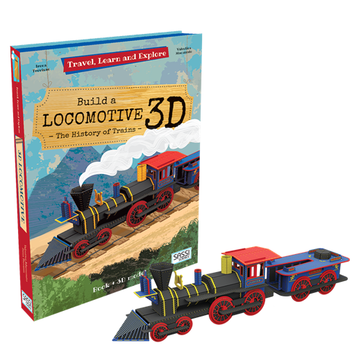 Story box toys and books. Build a Locomotive 3D - (Travel, Learn and ...