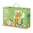 Слика на Animal Homes – Cardboard Playhouse plus Book