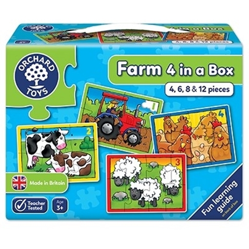 Слика на Farm Four in a Box Jigsaw