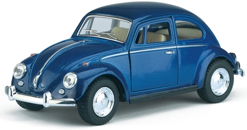 Слика на 1967 Volkswagen Classic Beetle 1:32 Scale (Blue)