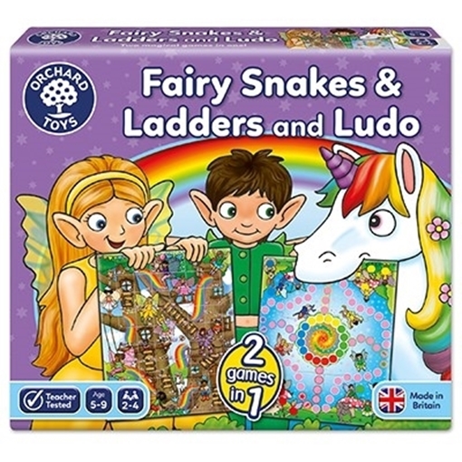 Слика на Fairy Snakes & Ladders and Ludo Board Game