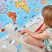 Слика на World Map Puzzle & Poster