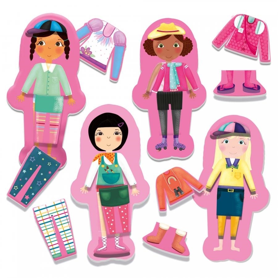 Story box toys and books. Montessori My Little Dolls