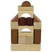 Слика на 46 дрвени блокчиња во дрвена кутија - Goki
