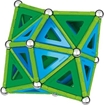 Слика на Магнетен конструктор Класик (114 парчиња) - Geomag