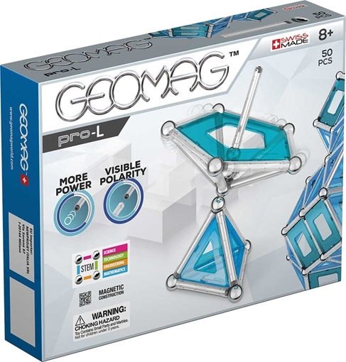 Слика на Магнетен конструктор PRO-L (50 парчиња) - Geomag