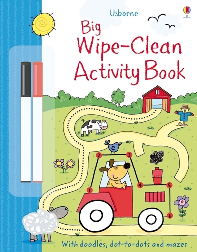 Слика на Big Wipe Clean Activity Book