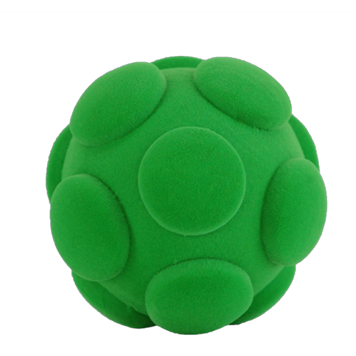 Слика на Тактилна топка - Rubbabu (Зелена, Ø 10 cm) Возрaст: 1 г+