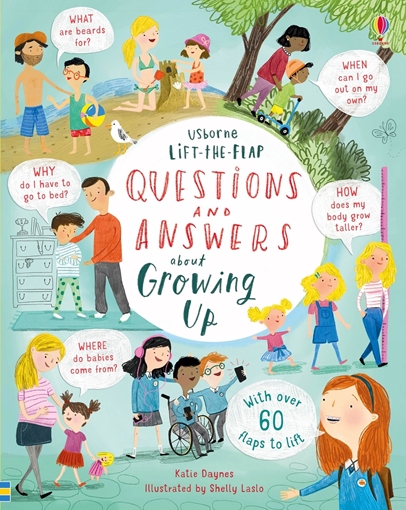 Слика на Lift-the-flap Questions and Answers about Growing Up (Age 7+)
