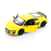 Слика на Audi R8 Coupé, 1:36, 13 cm - Yellow (Kinsmart)