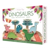 Слика на Dinosaurs - Book, wooden toys and puzzle