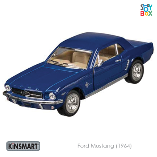 Слика на Ford Mustang (1964), die-cast, 1:36, L= 13 cm (Blue)