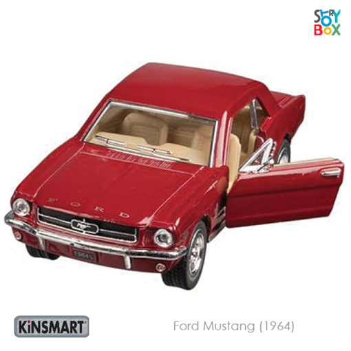 Слика на Ford Mustang (1964), die-cast, 1:36, L= 13 cm (Red)