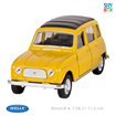 Слика на Renault 4, die-cast, 1:34, L= 11,5 cm (Yellow)