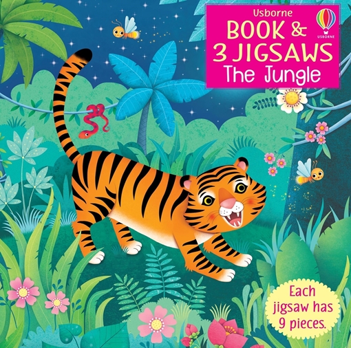 Слика на Book & 3 Jigsaws: The Jungle