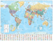 Слика на Collins World Wall Paper Map