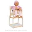 Слика на Столче со масичка за кукли (2 во 1) - Goki 