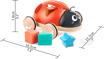 Слика на Сортирач за форми и играчка за влечење БУБАМАРА - Hape