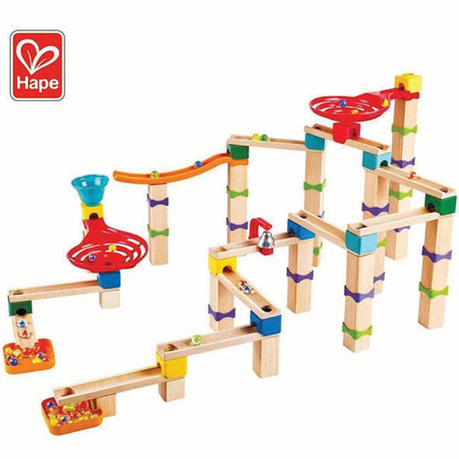 Слика на Дрвена патека со топчиња Tricks n Twists (129 делови) - Hape