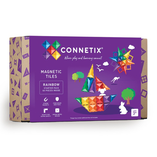 Слика на Connetix - Стартер сет од 60 парчиња ВИНОЖИТО