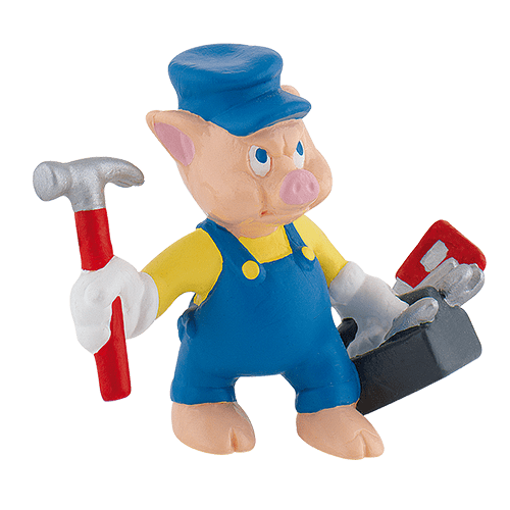 Слика на Bullyland - ВРЕДНОТО ПРАСЕ(Волкот и тритете прасиња) - Walt Disney