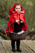Слика на Наметка со качулка ЦРВЕНКАПА 5-6 години - Great Pretenders