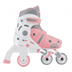 Слика на Детски ролерки 2 во 1 (бр. S/M 26-29) розови - Globber - Learning Inline Skates