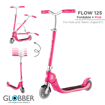 Слика на Тротинет FLOW FOLDABLE 125 (Розов) - Globber