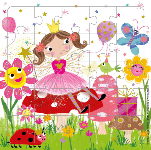 Слика на Картичка за подарок со сложувалка, Малата принцеза - Pictura