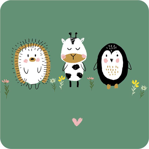 Слика на Картичка за подарок, Три мали животни, Tralala - Pictura