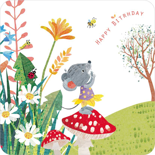 Слика на Картичка за подарок, Мало глувче на печурка, Tralala - Pictura