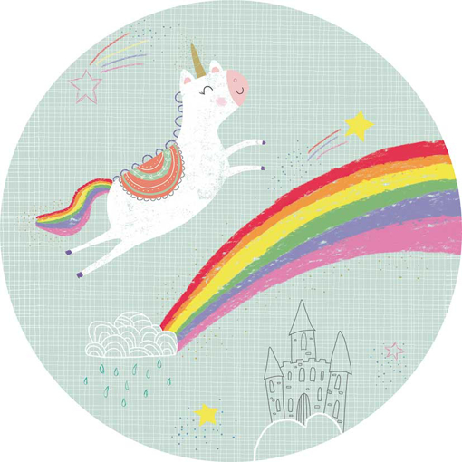 Слика на Картичка за подарок, Еднорог на виножитото, Tralala - Pictura