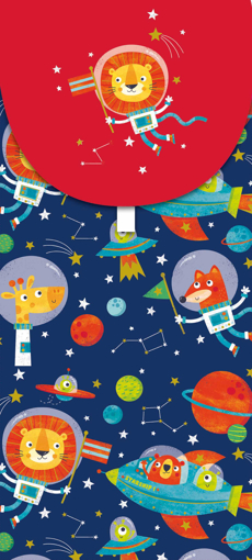 Слика на Коверт за подарок,  Животни во вселената - Pictura