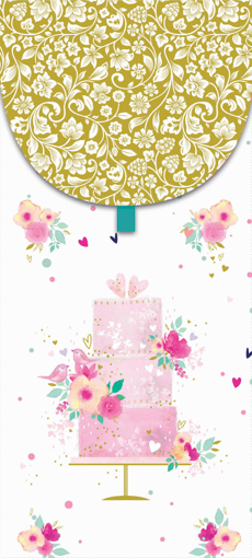 Слика на Коверт за подарок, Свадбена торта - Pictura