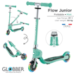 Слика на Тротинет FLOW FOLDABLE JUNIOR LIGHTS (Минт) - Globber