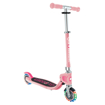 Слика на Тротинет FLOW FOLDABLE JUNIOR LIGHTS (Розов) - Globber