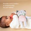 Слика на Мека бебешка играчка мачето Клара - Taf Toys