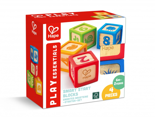 Слика на Едукативни коцки, 4 парчиња - Hape