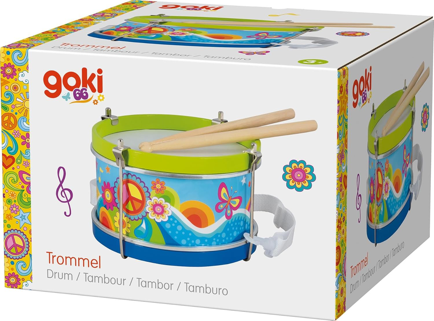 Story box toys and books. Тапан „Flower Meadow“ - Goki