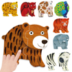 Слика на Едукативна сложувалка „Touch and Play – My First Animal Puzzle“ – Headu Montessori