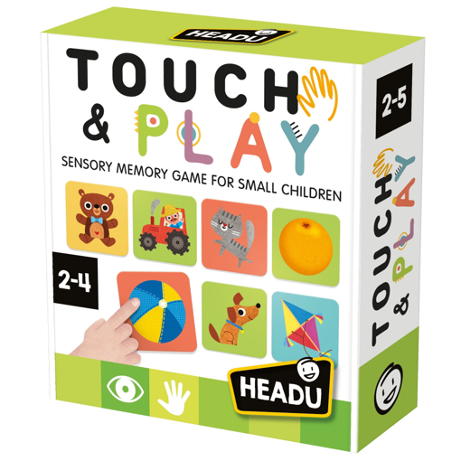 Слика на Едукативна игра „Touch and Play – Меморија“ – Headu Montessori