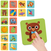Слика на Едукативна игра „Touch and Play – Меморија“ – Headu Montessori