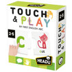 Слика на Едукативна игра „Touch and Play – My First English Alphabet“ – Headu Montessori