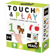 Слика на Едукативна игра „Touch and Play – Shapes, Colors and Numbers“ – Headu Montessori